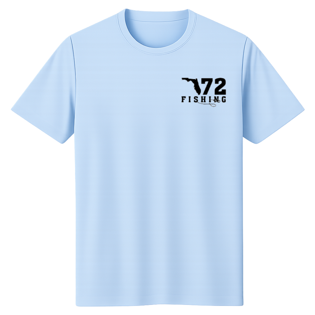 DryFit Light Blue Short Sleeve